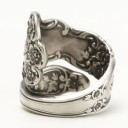 Damesring met bloemen D2650 4