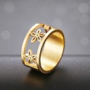 Damesring met bloemen D2942 1