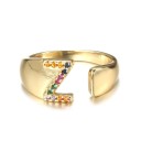 Damesring met een alfabetletter D2441 32