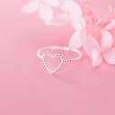 Damesring met hart D1031 4