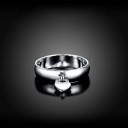 Damesring met hart D1365 1