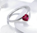 Damesring met hart D1769 2