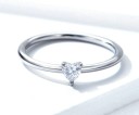 Damesring met hart D1775 3