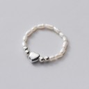 Damesring met hart D1836 1