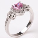 Damesring met hart D1855 6