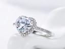 Damesring met hart D1872 1