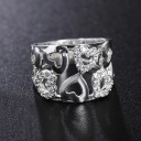 Damesring met hart D1927 2