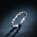 Damesring met hart D2028 3