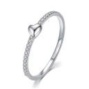 Damesring met hart D2030 7