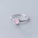 Damesring met hart D2091 1