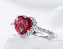 Damesring met hart D2130 2