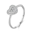 Damesring met hart D2358 6