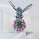 Damesring met kolibrie D2919 4