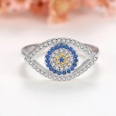 Damesring met oog D2063 2