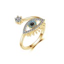 Damesring met oog D2602 6