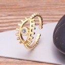 Damesring met oog D2628 6
