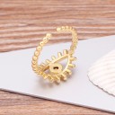 Damesring met oog D2628 1