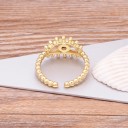 Damesring met oog D2628 2