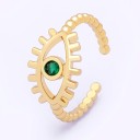 Damesring met oog D2628 4