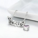 Damesring met opschrift liefde D2150 2