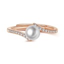 Damesring met parel D2922 6