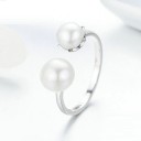 Damesring met parels D1792 4