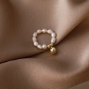 Damesring met parels D2434 9