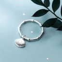 Damesring met schelp D2363 4
