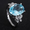 Damesring met vlinder D2095 1