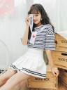 Damesshort met ruches A716 3