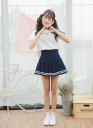 Damesshort met ruches A716 4