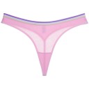Damesstring met gestreepte afwerking 9