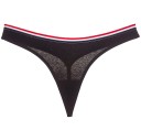 Damesstring met gestreepte afwerking 5