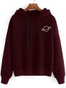 Damessweater met planetenprint 6