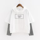 Damessweatshirt met A16-print 1