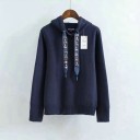 Damessweatshirt met decoratieve steentjes 7