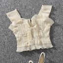 Damestop met veterdetail 3