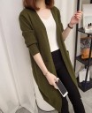 Damestrikcardigan med lommer A2052 7