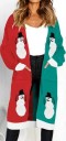 Damesvest met kerstpatroon 5