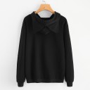 Damesweatshirt med katteprint J2328 2