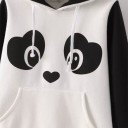 Damesweatshirt med pandamotiv 4