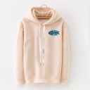 Damesweatshirt med print 2