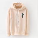 Damesweatshirt med print 1