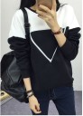 Damesweatshirt med trekant J1055 2