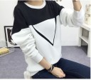 Damesweatshirt med trekant J1055 4