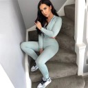 Dametop med lange ærmer og leggings B936 4