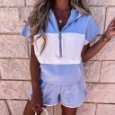 Dametop og shorts B1232 6