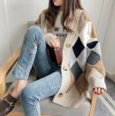 Dametrøje med knapper A2947 1