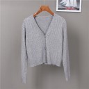 Dametrøje med knapper G219 8