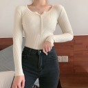 Dametrøje med knapper G236 10